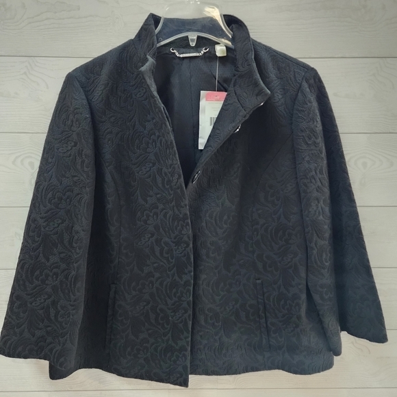 Sigrid Olsen Jacquard Jacket - Picture 1 of 9